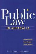 Cover of Public Law in Australia