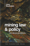 Cover of Mining Law and Policy: International Perspectives