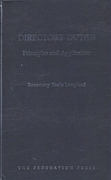 Cover of Directors&#8217; Duties: Principles and Application