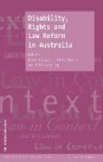 Cover of Disability, Rights and Law Reform in Australia