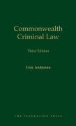 Cover of Commonwealth Criminal Law