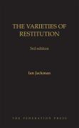 Cover of The Varieties of Restitution