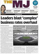 Cover of The Municipal Journal: Subscription