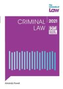 Cover of SQE: Criminal Law