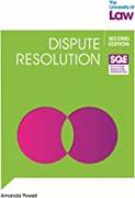 Cover of SQE: Dispute Resolution