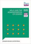 Cover of SQE: Wills and the Administration of Estates