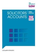Cover of SQE Manuals: Solicitors Accounts