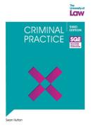 Cover of SQE Manuals: Criminal Practice