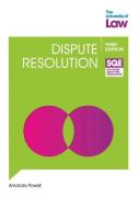 Cover of SQE Manuals: Dispute Resolution