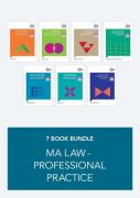 Cover of SQE Manuals: MA Law Professional Practice Bundle