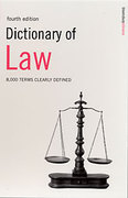 Cover of Dictionary of Law
