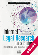 Cover of Internet Legal Research on a Budget: Free and Low-Cost Resources for Lawyers (eBook)