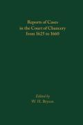 Cover of Reports of Cases in the Court of Chancery from 1625 to 1660