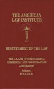 Cover of Restatement of the Law, The U.S. Law of International Commercial and Investor-State Arbitration