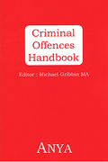 Cover of Criminal Offences Handbook 2007