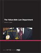 Cover of The Value-Able Law Department