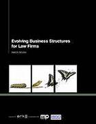 Cover of Evolving Business Structures for Law Firms