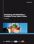 Cover of Developing a Profitable Private Client Practice