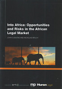 Cover of Into Africa: Opportunities and Risks in the African Legal Market