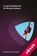 Cover of Career Development for Women Lawyers (eBook)
