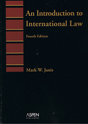 Cover of An Introduction to International Law