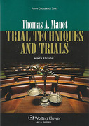 Cover of Trial Techniques and Trials