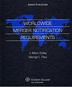 Cover of Worldwide Merger Notification Requirements Looseleaf