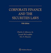 Cover of Corporate Finance and the Securities Laws Looseleaf