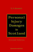 Cover of Personal Injury Damages in Scotland