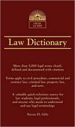 Cover of Barron's Law Dictionary