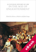 Cover of A Cultural History of Law in the Age of Enlightenment (eBook)