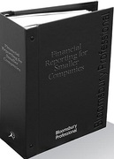 Cover of Financial Reporting for Smaller Companies Looseleaf