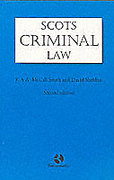 Cover of Scots Criminal Law
