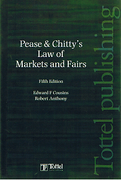 Cover of Pease &#38; Chitty's Law of Markets and Fairs