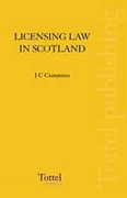 Cover of Licensing Law in Scotland