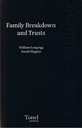 Cover of Family Breakdown and Trusts