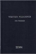 Cover of Written Pleadings