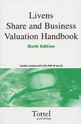 Cover of Livens Share and Business Valuation Handbook (Old Jacket)