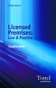 Cover of Licensed Premises: Law and Practice with Supplement