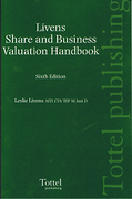 Cover of Livens Share and Business Valuation Handbook