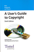 Cover of A User's Guide to Copyright