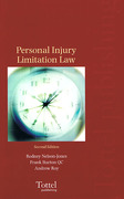 Cover of Personal Injury Limitation Law