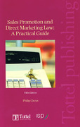 Cover of Sales Promotion and Direct Marketing Law
