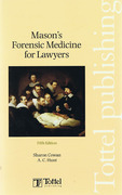 Cover of Mason's Forensic Medicine for Lawyers