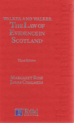 Cover of Walker and Walker: Law of Evidence in Scotland