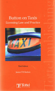 Cover of Button on Taxis: Licensing Law and Practice