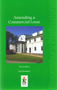 Cover of Amending a Commercial Lease