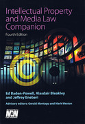 Cover of Intellectual Property and Media Law Companion