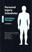 Cover of Personal Injury Schedules: Calculating Damages