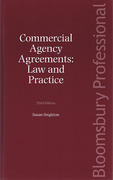 Cover of Commercial Agency Agreements: Law and Practice